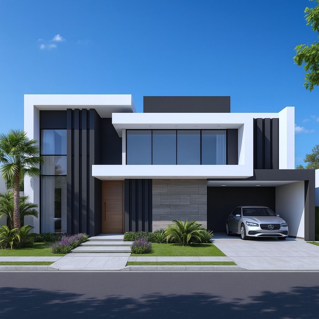 Modern family home